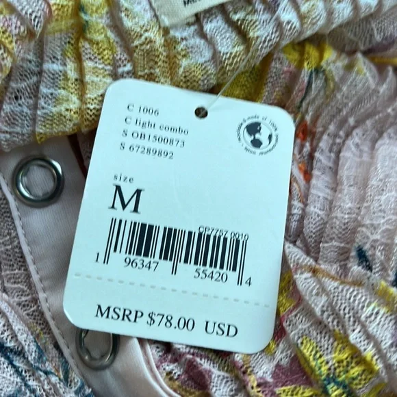 Free People Angelina Lace Top BNWT - Picture 10 of 14